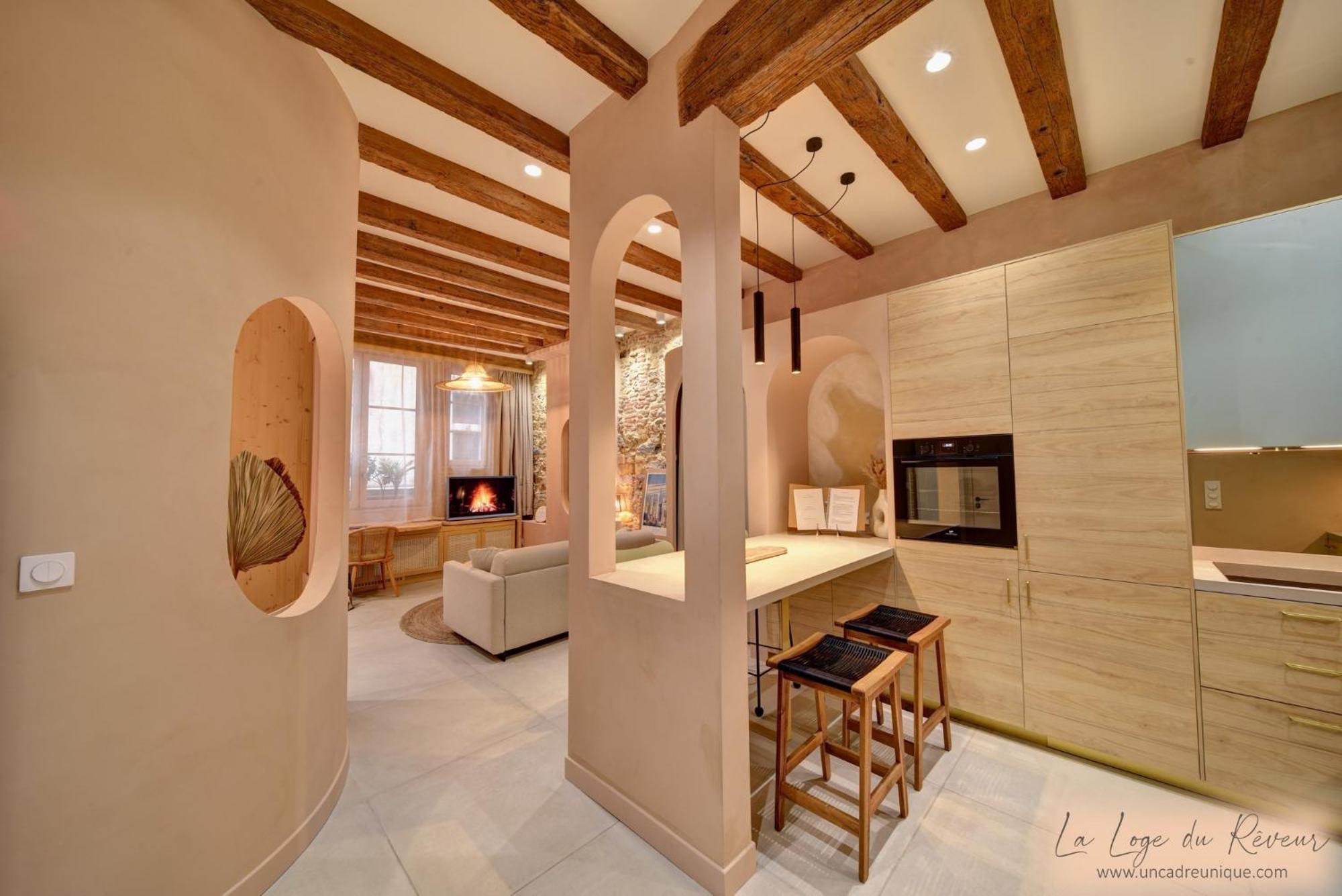 La Loge Du Reveur - Spa - Vieux-Lyon Buitenkant foto
